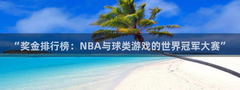 世界杯比赛时间：“奖金排行榜：NBA与球类游戏的世界冠军大赛”